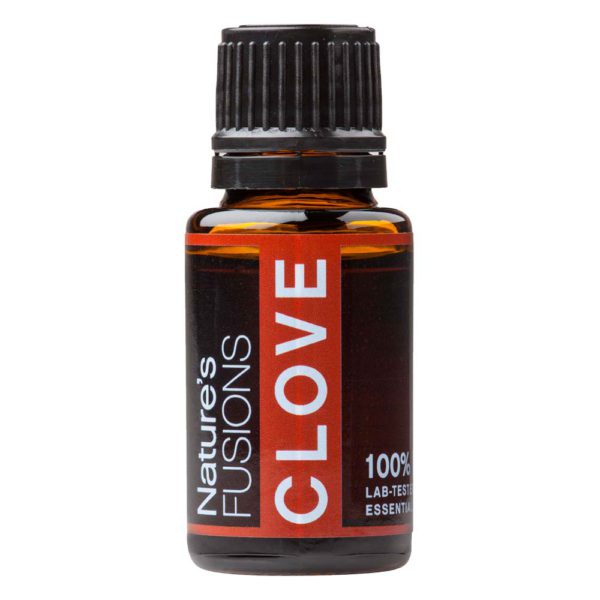 Nature's Fusions clove essential oil 15 ml