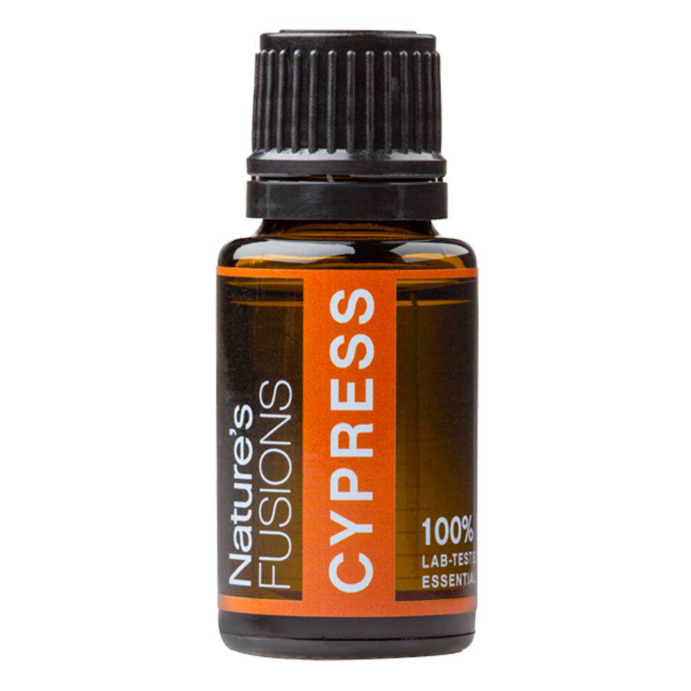 Nature's Fusions cypress essential oil 15 ml