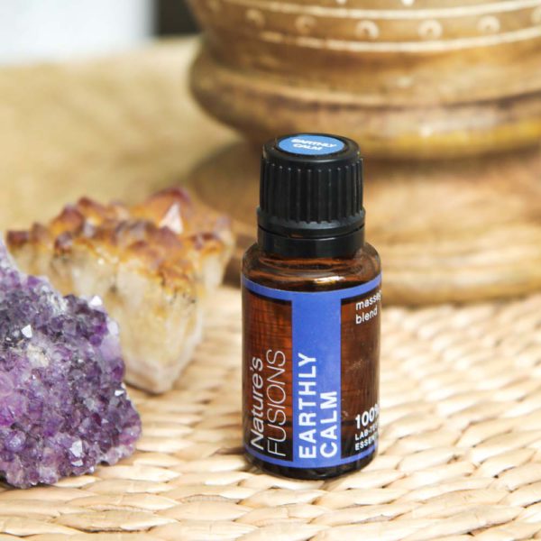 Earthly Calm eo massage blend amethyst creative photo