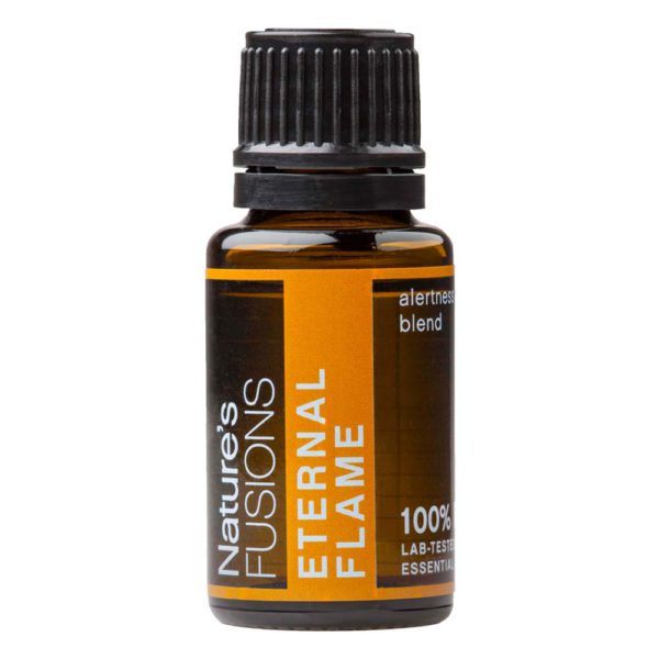 Nature's Fusions Eternal Flame alert essential oil blend