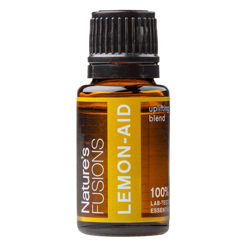 Lemon-Aid essential oil uplifting blend Nature's Fusions