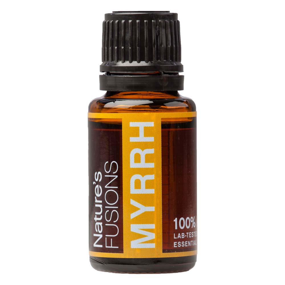 myrrh essential oil 15 ml bottle