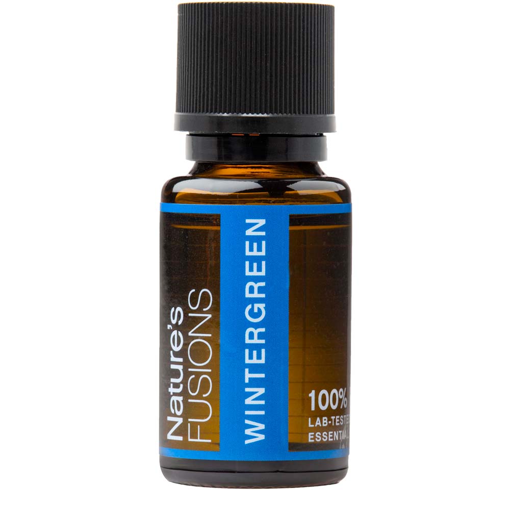 wintergreen essential oil 15 ml bottle Nature's Fusions