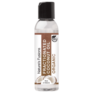 Organic Fractionated Coconut Oil – 4oz