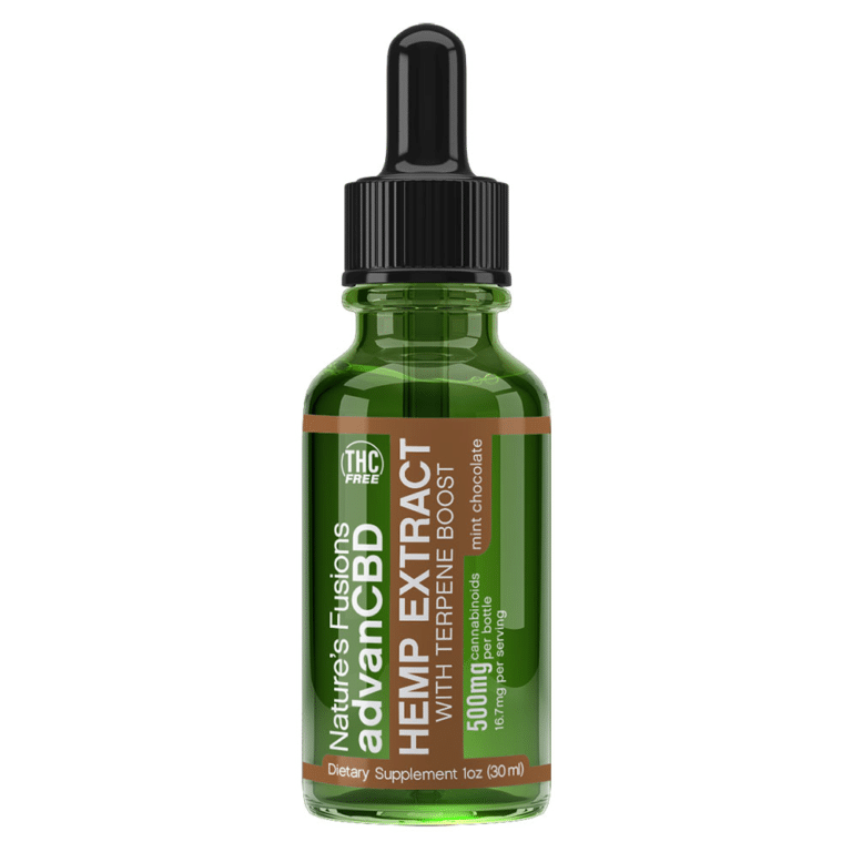 THCFree Hemp Extract Terpene Boosted Mint Chocolate