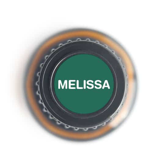 labeled top of melissa bottle