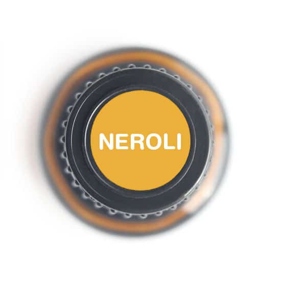 labeled top of neroli bottle