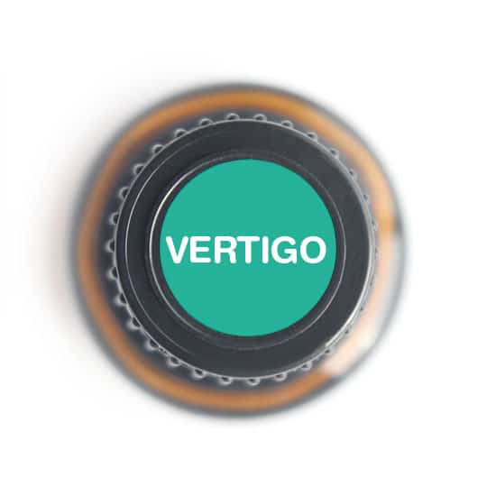labeled top of Vertigo bottle