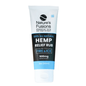 Hemp Topical Relief Cream With Menthol | Natures Fusions