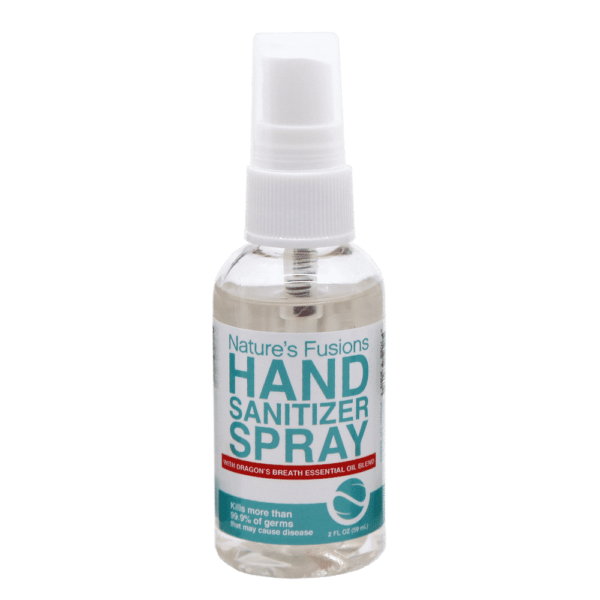 2 oz Hand Sanitizer Spray with essential oils