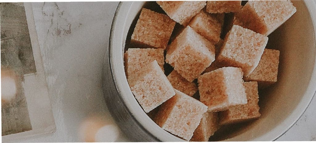 brown sugar cubes