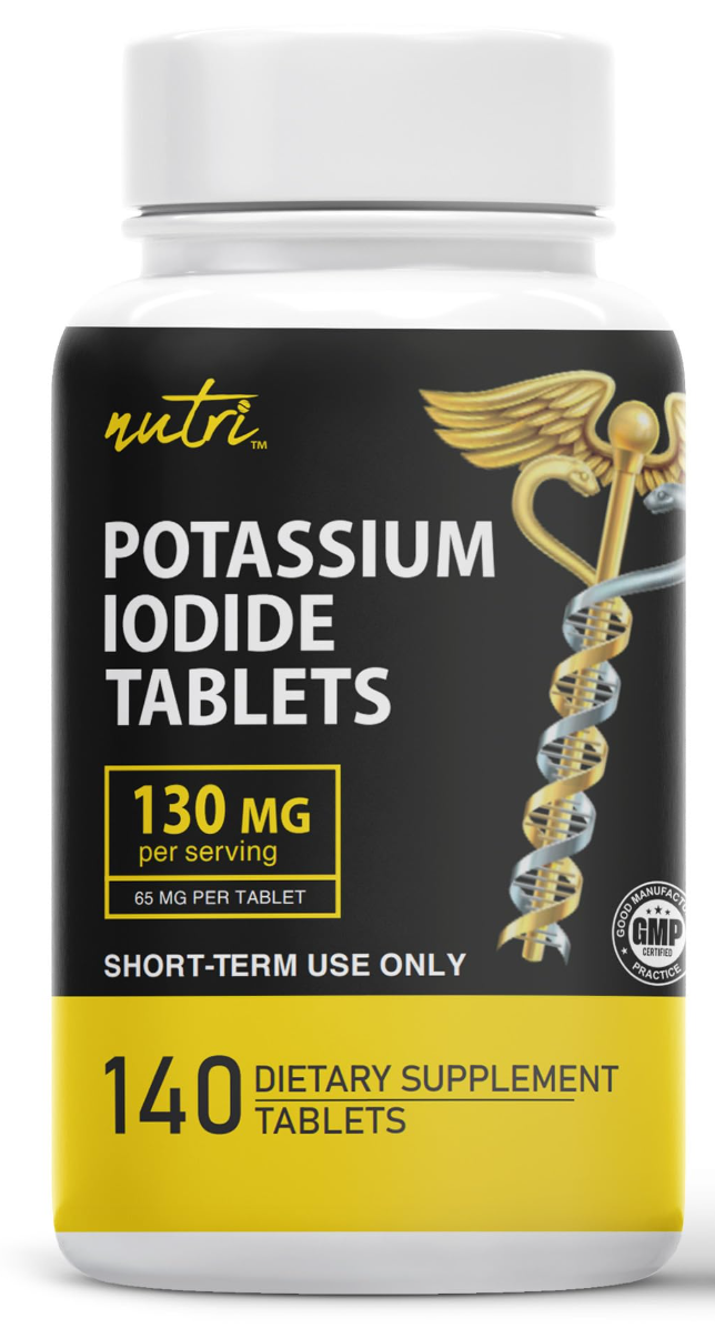 Potassium Iodide Single front