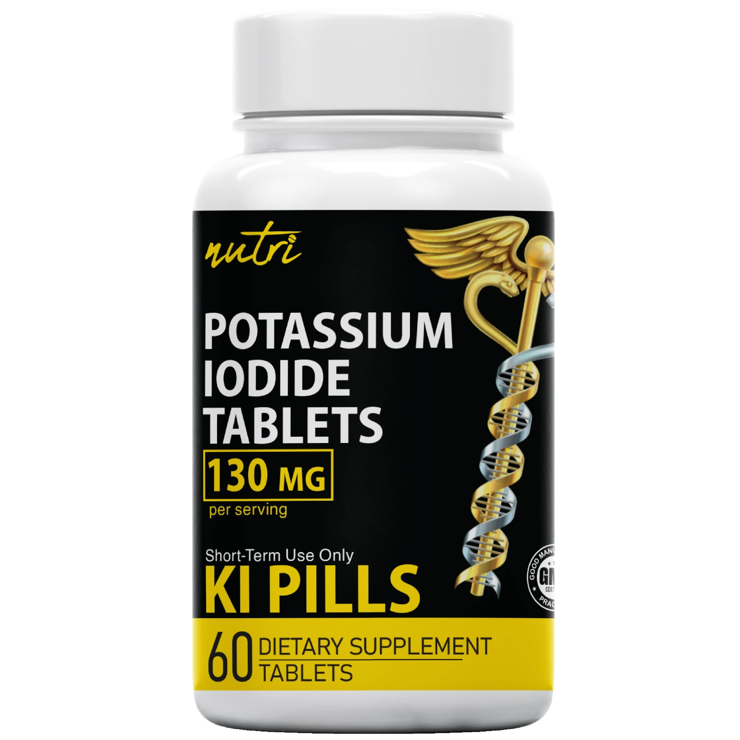 Potassium Iodide Tablets | Potassium Iodide Supplement 60 Tablets