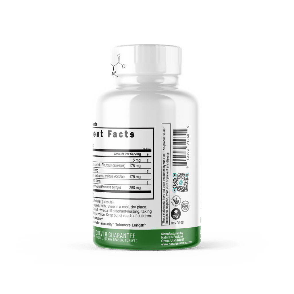 Nutri LErgothioneine 5mg Supplement With Mushroom Complex