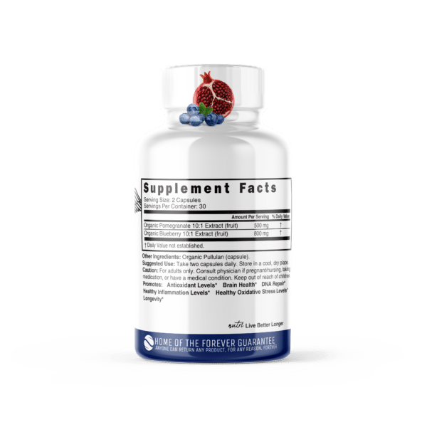 Nutri Blueberry & Pomegranate Supplements