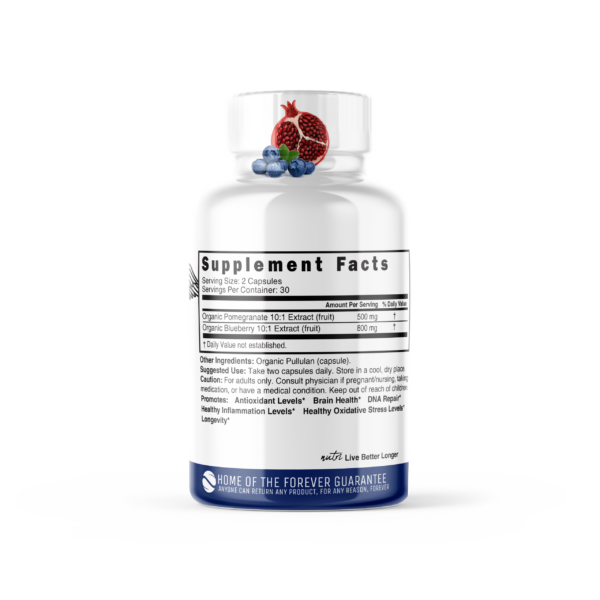 Nutri Blueberry & Pomegranate Supplements