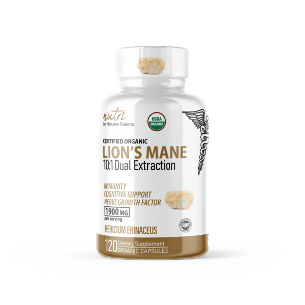 Nutri Lion's Mane 1900mg - ORGANIC