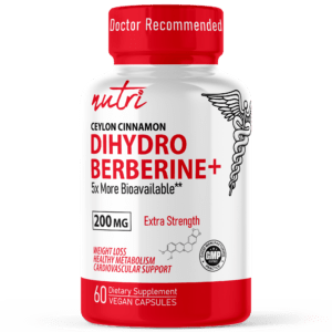 Nutri Dihydroberberine+ Supplement With Ceylon Cinnamon 100mg – 60 Capsules