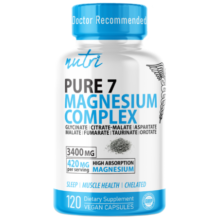 Nutri Pure 7 Magnesium Complex 120 Count