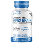 Nutri Apex Brain Caffeine Free 3410 mg - 125 Count
