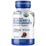 Nutri Blueberry & Pomegranate Organic 1300 mg - 60 Count