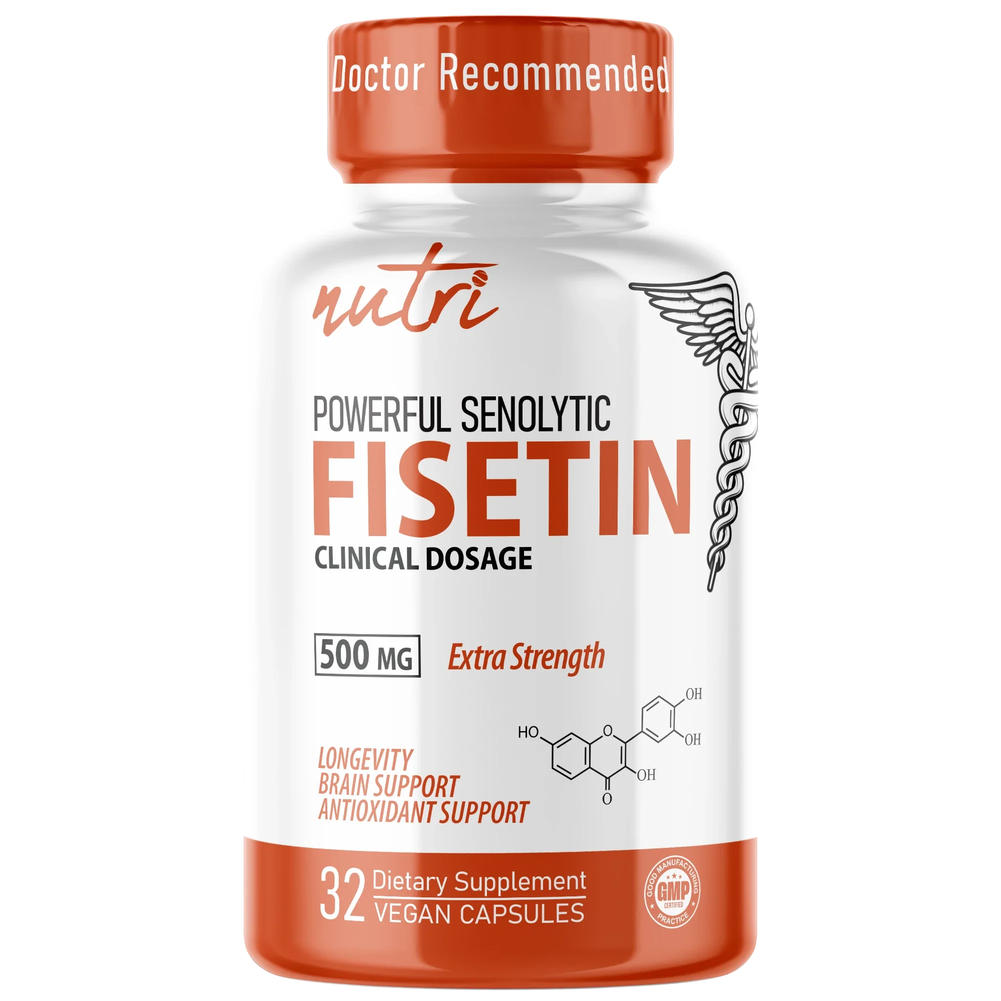 Nutri Fisetin 500 mg - 32 Count