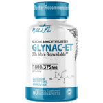 Nutri GlyNACET 375 mg Extra Strength 1800/375 mg - 60 Count