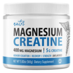 Nutri Magnesium Creatine 400 mg / 5 g Unflavored Powder - 165 g Tub