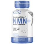 Nutri NMN 300 mg (Nicotinamide Mononucleotide) with Quercefit & Black Pepper - 60 Count