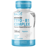 Nutri TTFD Thiamine B1 100 mg - 60 Count
