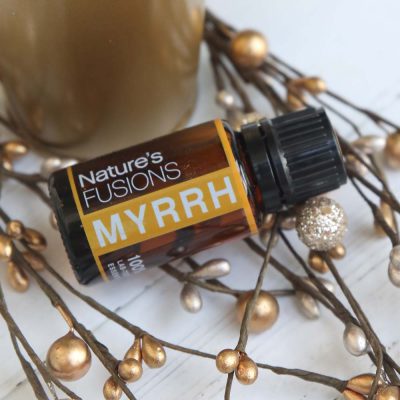 MYRRH essential oil with ornaments